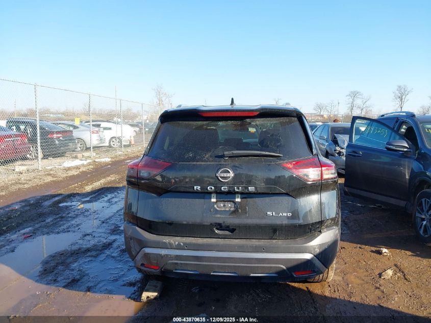 2023 Nissan Rogue Sl Intelligent Awd VIN: 5N1BT3CB0PC790600 Lot: 43870635