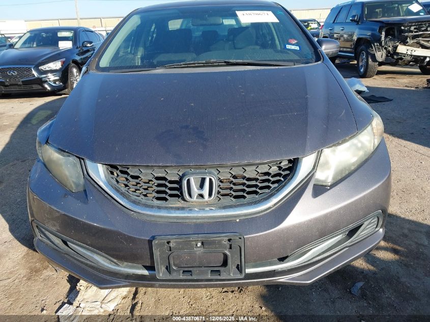 2015 Honda Civic Lx VIN: 19XFB2F55FE088143 Lot: 43870671