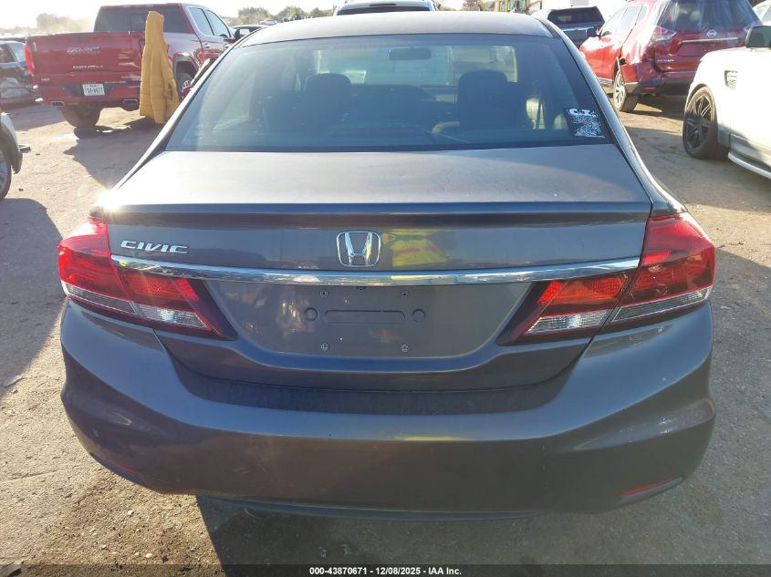 2015 Honda Civic Lx VIN: 19XFB2F55FE088143 Lot: 43870671