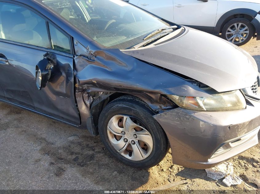 2015 Honda Civic Lx VIN: 19XFB2F55FE088143 Lot: 43870671