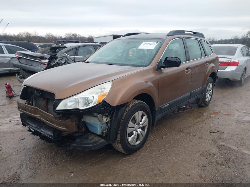 Vin: 4s4brcac2d3322342, lot: 44366225, subaru outback 2.5i 20132
