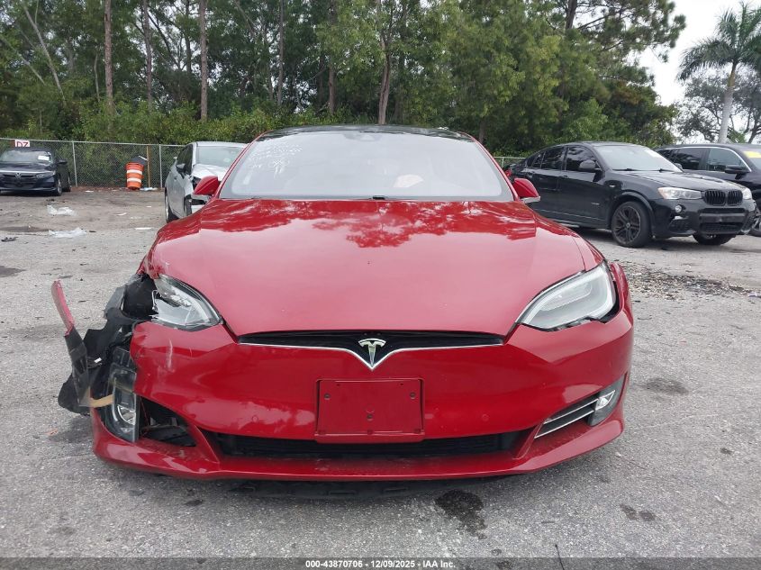 2016 Tesla Model S 60/70/75/85 VIN: 5YJSA1E10GF156273 Lot: 43870706