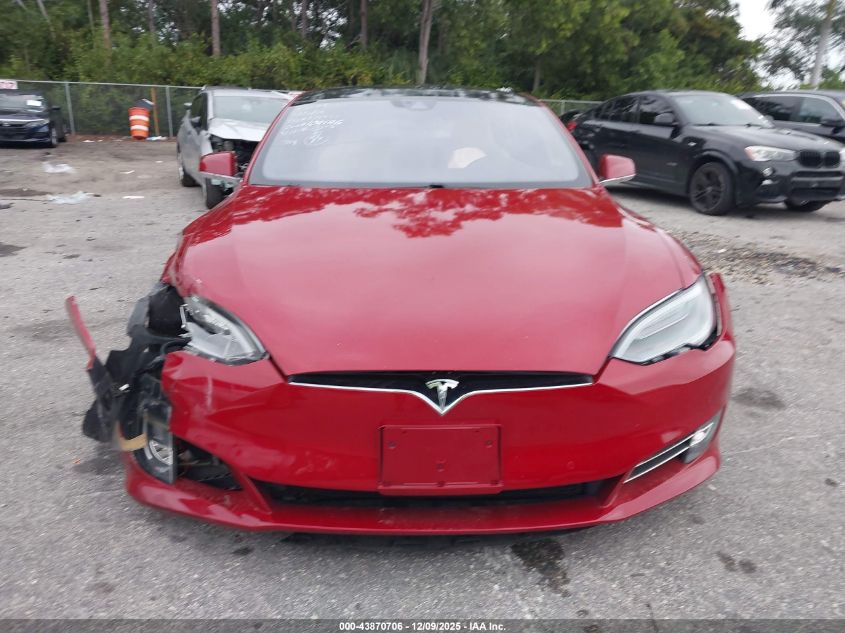 2016 Tesla Model S 60/70/75/85 VIN: 5YJSA1E10GF156273 Lot: 43870706