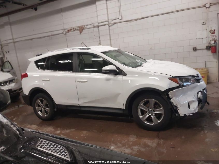 2015 Toyota Rav4 Xle VIN: JTMRFREV5FD121896 Lot: 43870723
