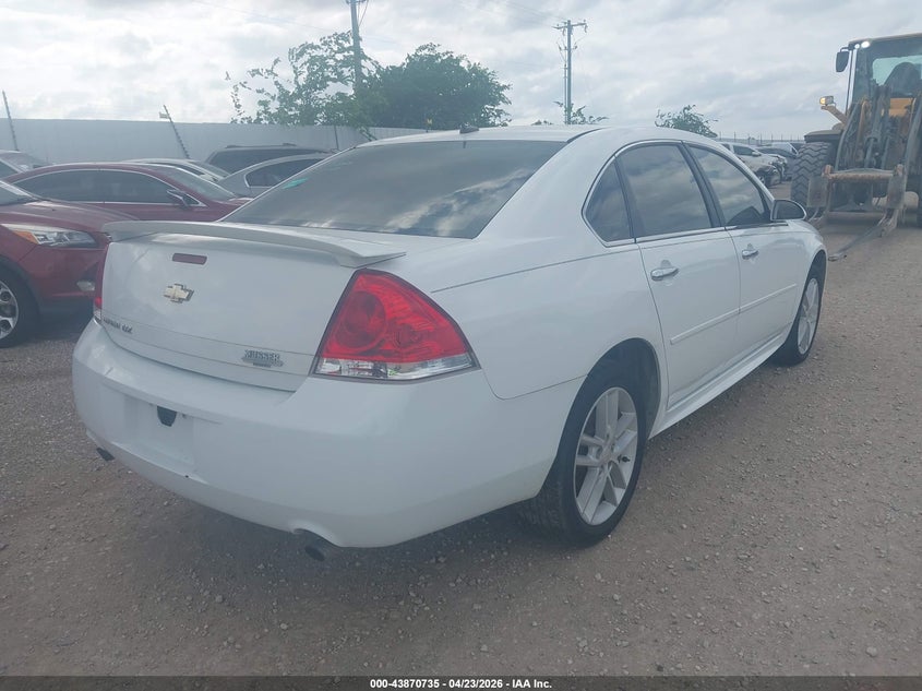 Vin: 2g1wc5e31c1164778, lot: 44366268, chevrolet impala ltz 20124