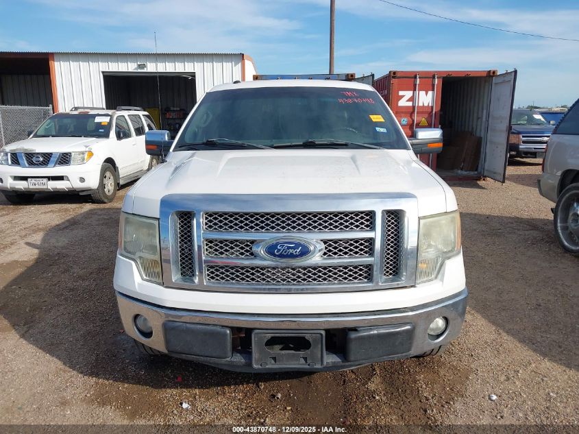 2012 Ford F-150 Lariat VIN: 1FTFW1CF4CFA56586 Lot: 43870748