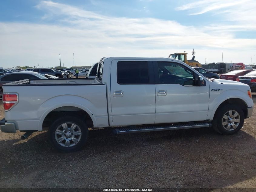 2012 Ford F-150 Lariat VIN: 1FTFW1CF4CFA56586 Lot: 43870748
