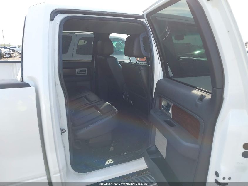 2012 Ford F-150 Lariat VIN: 1FTFW1CF4CFA56586 Lot: 43870748