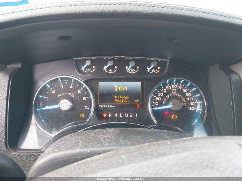 2012 Ford F-150 Lariat VIN: 1FTFW1CF4CFA56586 Lot: 43870748