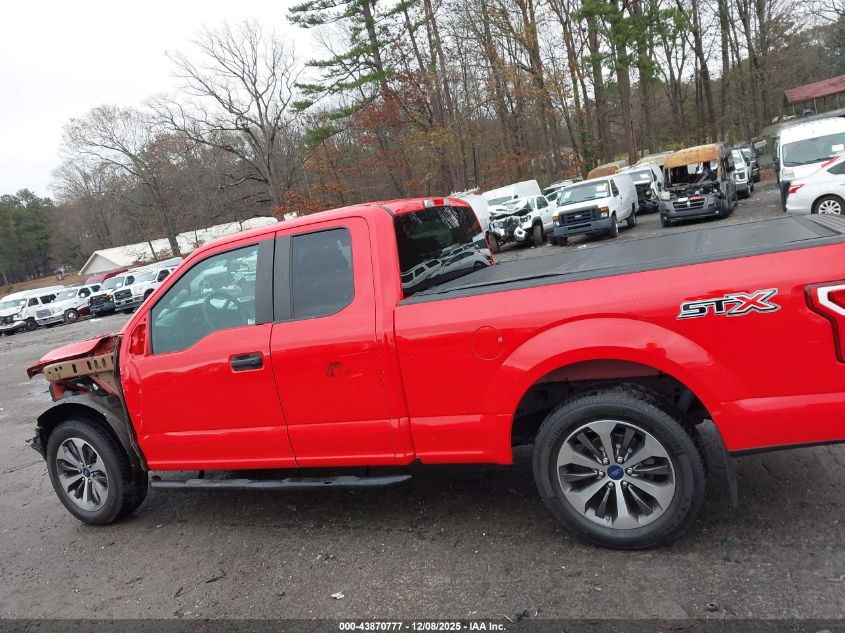 2019 Ford F-150 Xl VIN: 1FTEX1CP1KFA50678 Lot: 43870777