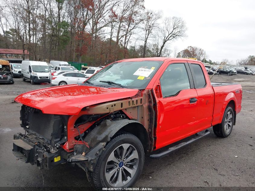 2019 Ford F-150 Xl VIN: 1FTEX1CP1KFA50678 Lot: 43870777