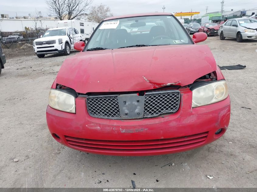 2006 Nissan Sentra 1.8S VIN: 3N1CB51D36L606686 Lot: 43870783