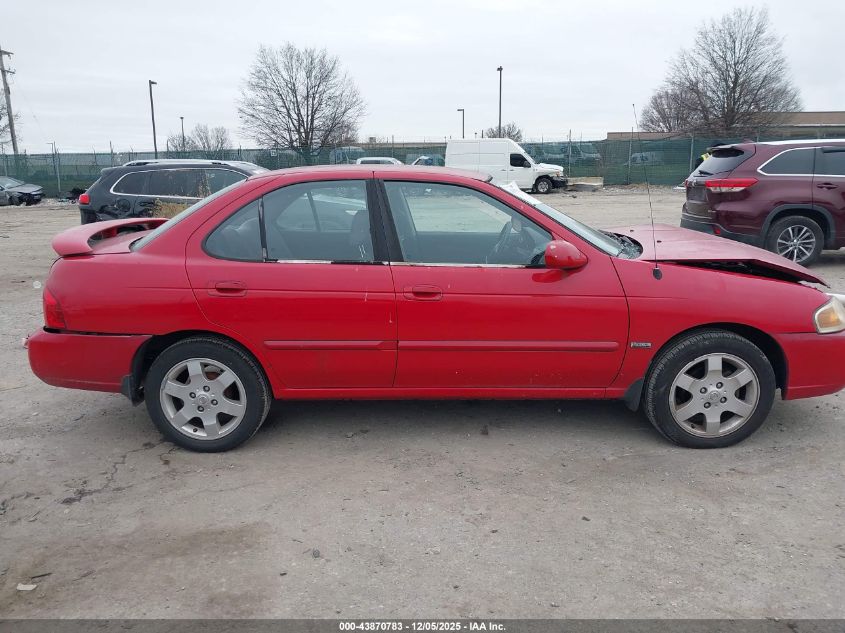 2006 Nissan Sentra 1.8S VIN: 3N1CB51D36L606686 Lot: 43870783