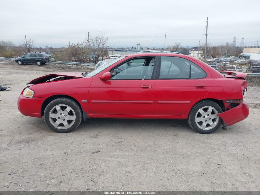 2006 Nissan Sentra 1.8S VIN: 3N1CB51D36L606686 Lot: 43870783
