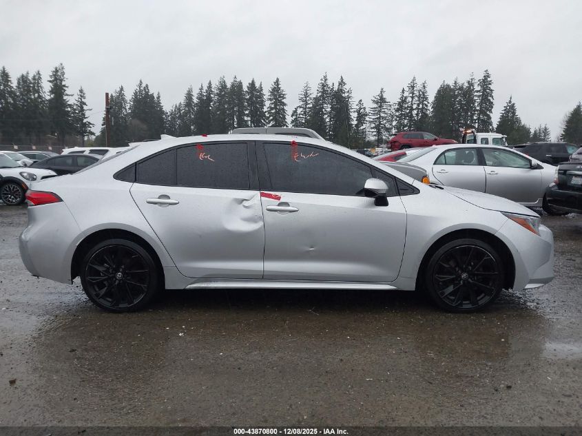 2022 Toyota Corolla Le VIN: JTDEPMAE0N3026543 Lot: 43870800