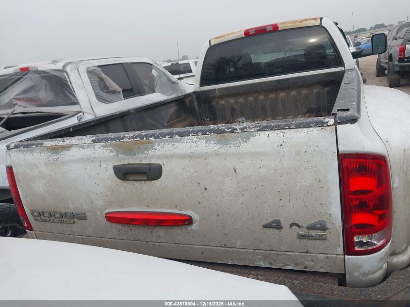 2003 Dodge Ram 3500 Slt/Laramie/St VIN: 3D7MU48C83G798104 Lot: 43870804