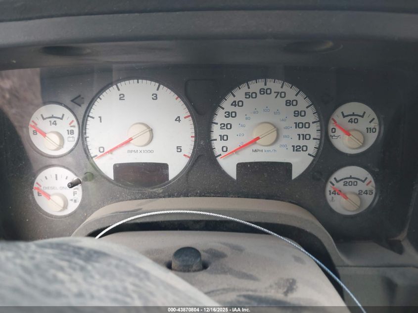 2003 Dodge Ram 3500 Slt/Laramie/St VIN: 3D7MU48C83G798104 Lot: 43870804