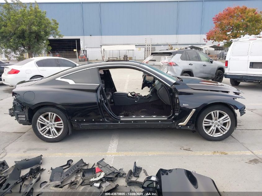 2017 Infiniti Q60 3.0T Premium VIN: JN1EV7EK7HM360156 Lot: 43870805