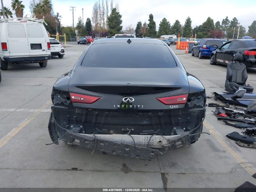 2017 Infiniti Q60 3.0T Premium VIN: JN1EV7EK7HM360156 Lot: 43870805