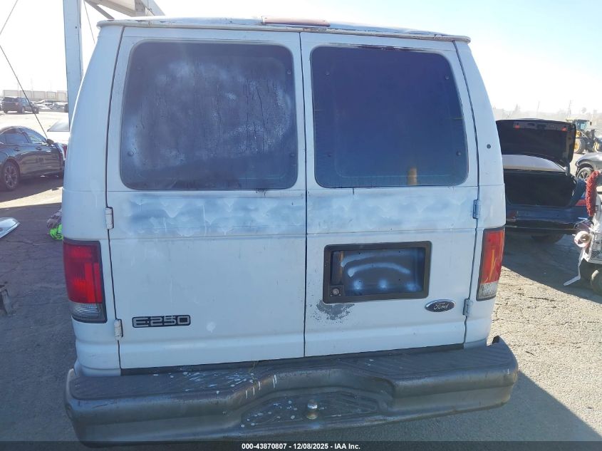 2001 Ford E-250 Commercial/Recreational VIN: 1FTNS24L51HB24882 Lot: 43870807