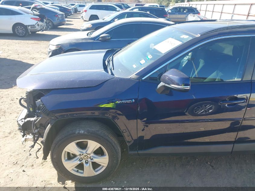 2021 Toyota Rav4 Hybrid Xle VIN: 4T3RWRFVXMU016236 Lot: 43870821
