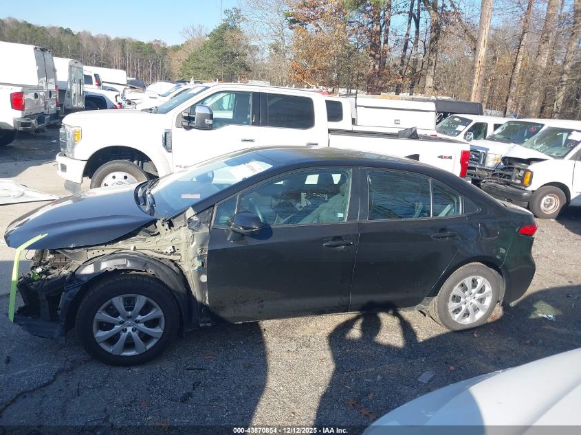 2021 Toyota Corolla Le VIN: 5YFEPMAE8MP169701 Lot: 43870854