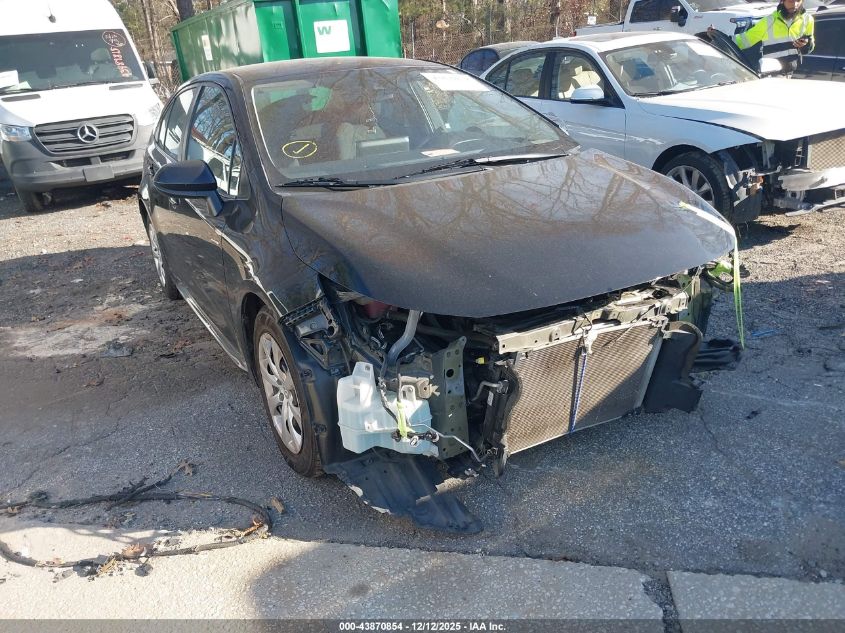 2021 Toyota Corolla Le VIN: 5YFEPMAE8MP169701 Lot: 43870854