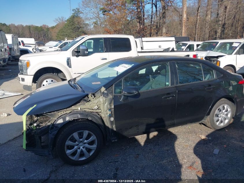 2021 Toyota Corolla Le VIN: 5YFEPMAE8MP169701 Lot: 43870854