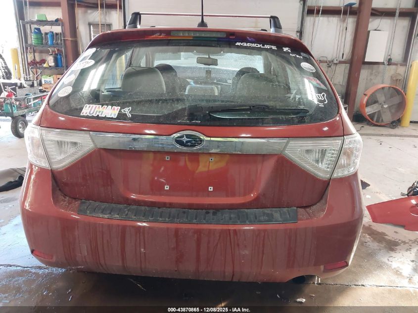 2009 Subaru Impreza 2.5I VIN: JF1GH60689H818000 Lot: 43870865