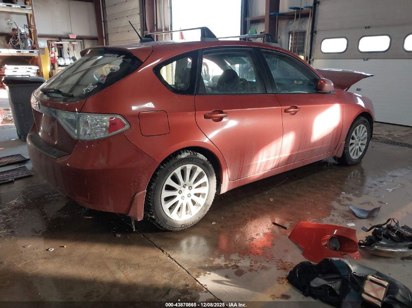 2009 Subaru Impreza 2.5I VIN: JF1GH60689H818000 Lot: 43870865