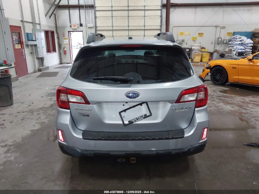 2015 Subaru Outback 2.5I Limited VIN: 4S4BSALC3F3340597 Lot: 43870888