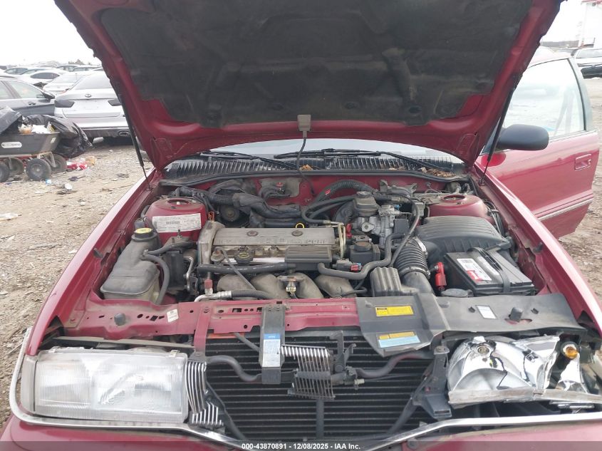 1995 Buick Skylark Gran Sport/Custom/Limited VIN: 1G4NV55D4SC423807 Lot: 43870891