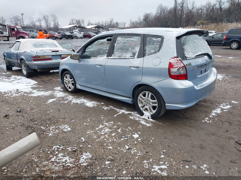 JHMGD38688S033811 2008 HONDA FIT photo no. 3