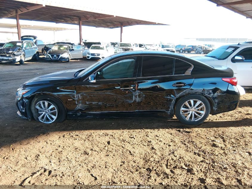 2016 Infiniti Q50 3.0T Premium VIN: JN1EV7APXGM303787 Lot: 43870919