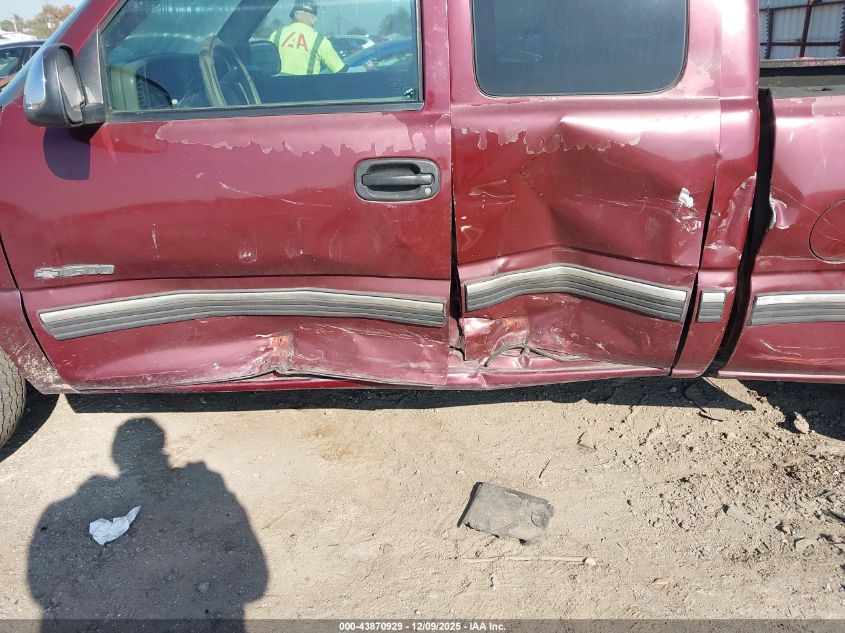 2002 Chevrolet Silverado 1500 Ls VIN: 2GCEC19V421231993 Lot: 43870929