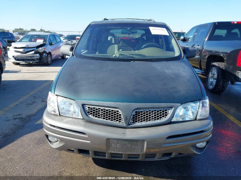 2001 Pontiac Montana M16 W/1Sc Pkg. VIN: 1GMDX03EX1D264837 Lot: 43870940