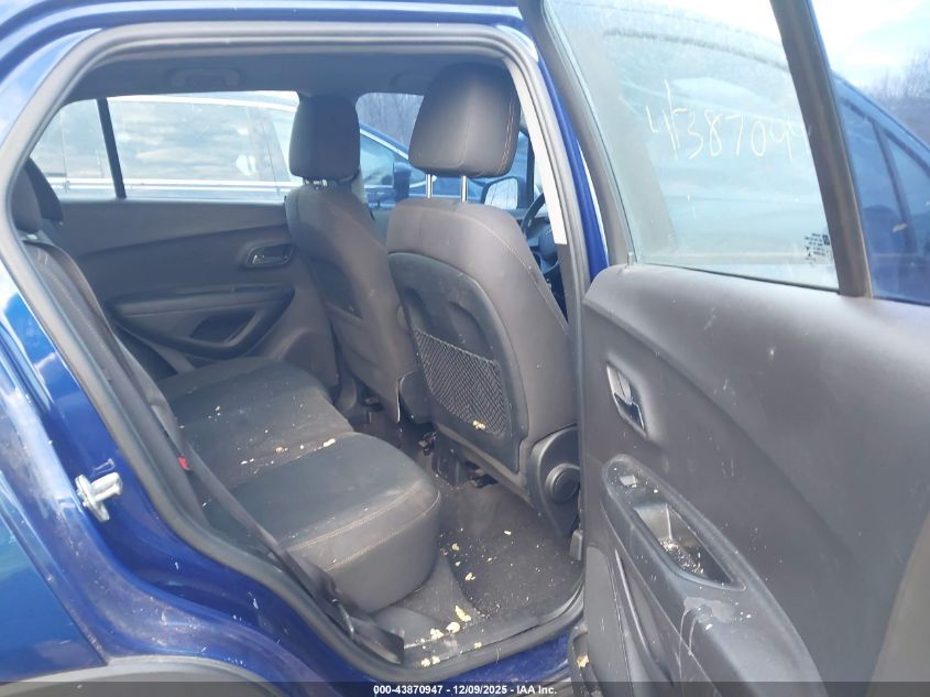 2017 Chevrolet Trax Ls VIN: 3GNCJKSB4HL196034 Lot: 43870947