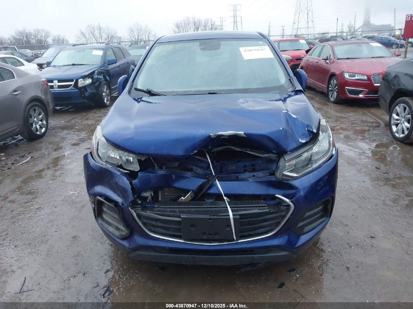 2017 Chevrolet Trax Ls VIN: 3GNCJKSB4HL196034 Lot: 43870947