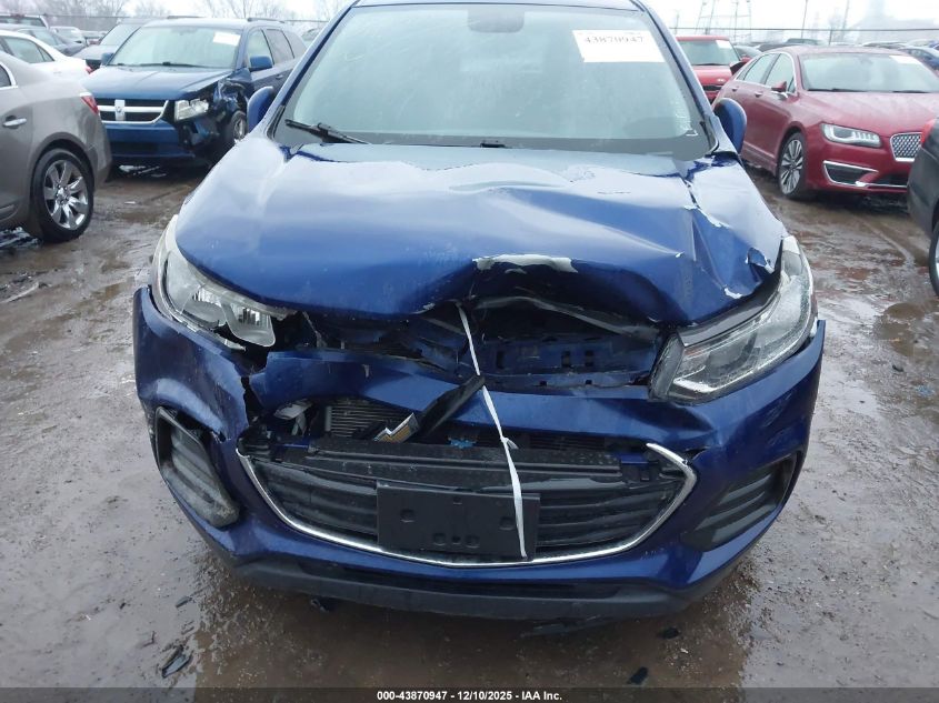 2017 Chevrolet Trax Ls VIN: 3GNCJKSB4HL196034 Lot: 43870947