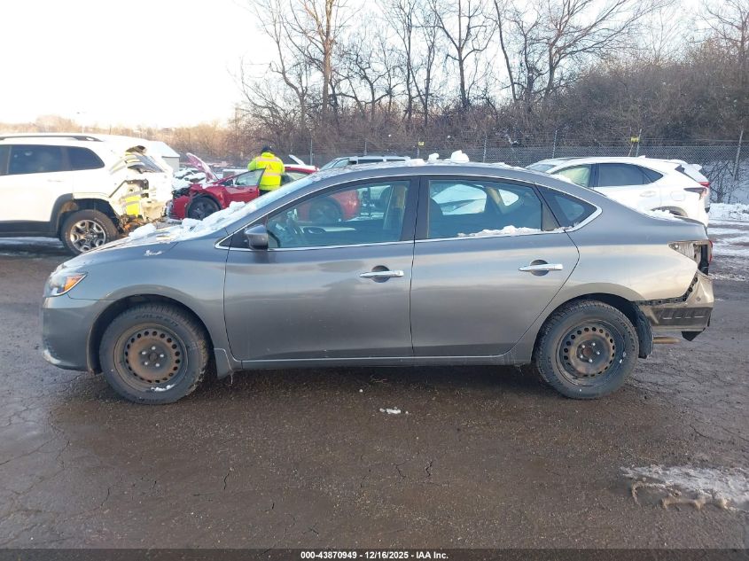2017 Nissan Sentra S VIN: 3N1AB7AP8HY214449 Lot: 43870949