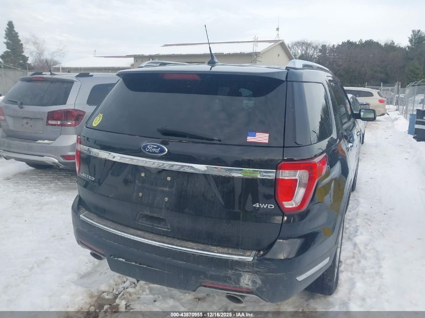 2019 Ford Explorer Limited VIN: 1FM5K8F81KGB41841 Lot: 43870955