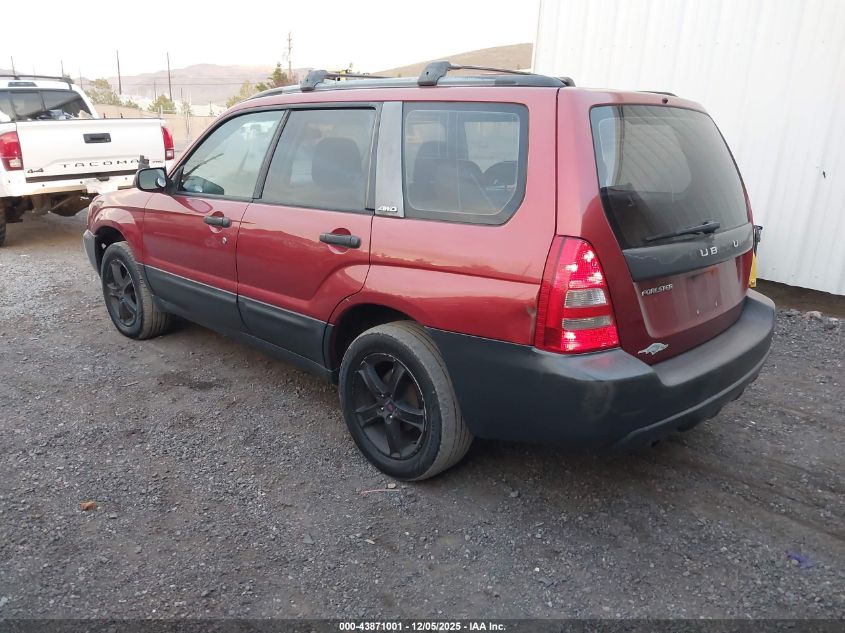 JF1SG63694H737458 2004 SUBARU FORESTER photo no. 3