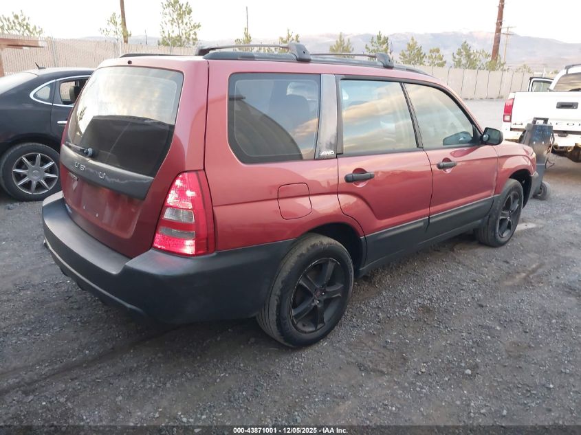 JF1SG63694H737458 2004 SUBARU FORESTER photo no. 4