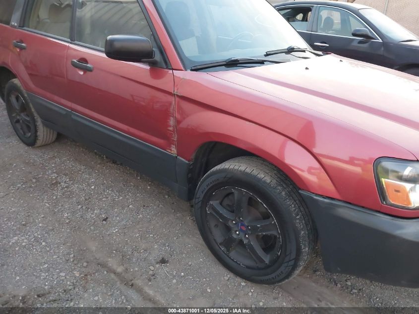 2004 Subaru Forester 2.5X VIN: JF1SG63694H737458 Lot: 43871001