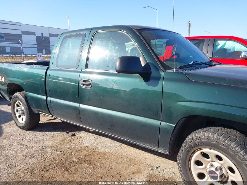 2007 GMC Sierra 1500 Classic Work Truck VIN: 1GTEK19V77Z161245 Lot: 43871013