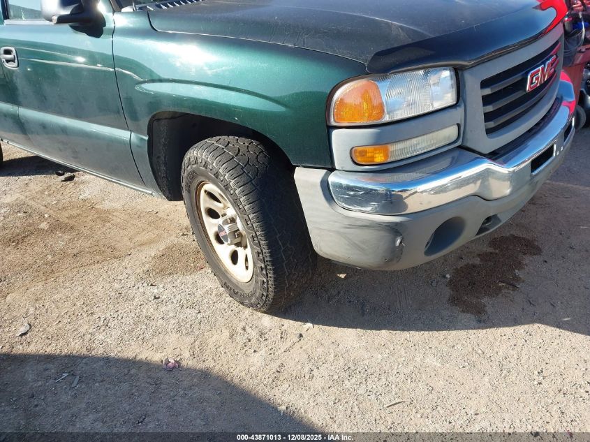 2007 GMC Sierra 1500 Classic Work Truck VIN: 1GTEK19V77Z161245 Lot: 43871013