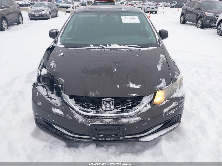 2013 Honda Civic Ex VIN: 2HGFB2F84DH509203 Lot: 43871027