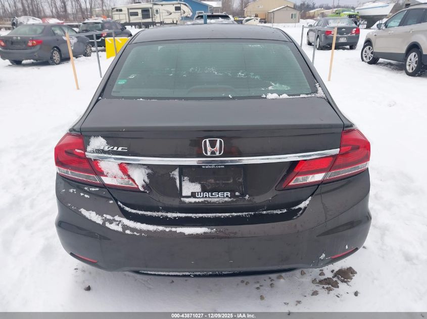 2013 Honda Civic Ex VIN: 2HGFB2F84DH509203 Lot: 43871027