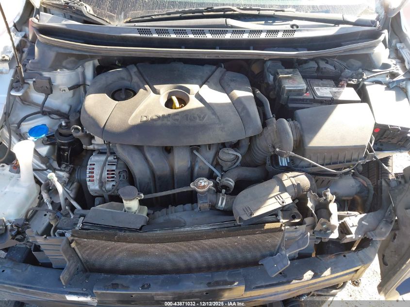 2015 Hyundai Elantra Se VIN: 5NPDH4AE4FH613844 Lot: 43871032