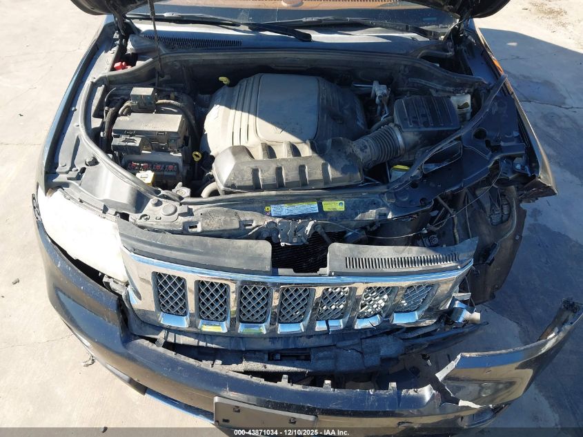 2012 Jeep Grand Cherokee Overland VIN: 1C4RJFCT7CC104971 Lot: 43871034